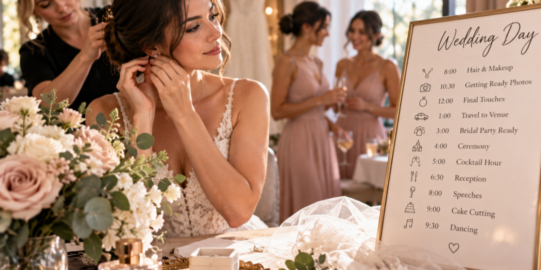 The Wedding Starts at 4 PM—So Why Does the Timeline Need to Begin at 8 AM?